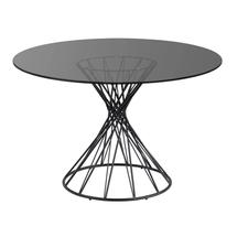 Стол La Forma (ех Julia Grup) Niut стеклянный обеденный стол Ø 120 cm арт. 086695