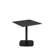 Стол La Forma (ех Julia Grup) Dina Уличный стол черный на черном металлическом основании 68 x 68 x 70 см арт. 177961