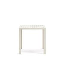 Стол La Forma (ех Julia Grup) Culip Алюминиевый уличный стол с порошковым покрытием белого цвета 77 x 77 см арт. 156949
