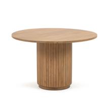Стол La Forma (ех Julia Grup) Круглый стол Licia из массива манго с натуральной отделкой Ø 120 см арт. 110421