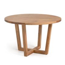 Стол La Forma (ех Julia Grup) Круглый стол Nahla из массива акации с натуральной отделкой Ø 120 см арт. 110422