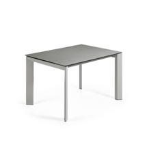 Стол La Forma (ех Julia Grup) ATTA Стол 120 (180) x80 серый керамическая столешница арт. 053500