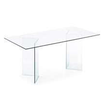 Стол La Forma (ех Julia Grup) Стеклянный стол Burano, 200 х 90 см арт. 164749