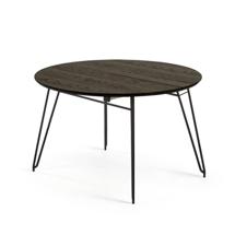 Стол La Forma (ех Julia Grup) Круглый стол Norfort 120(200) х 120 арт. 069511