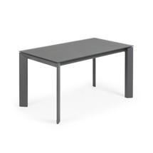Стол La Forma (ех Julia Grup) Стол Atta 140 (200) x90 темно-серый, стекло арт. 051228