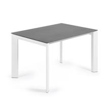 Стол La Forma (ех Julia Grup) ATTA Стол 120 (180) x80 белый, керамический Vulcano Roca арт. 052171