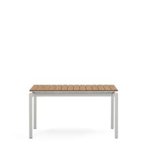 Стол La Forma (ех Julia Grup) Уличный раздвижной стол Canyelles из полистирола и алюминия светло-серого цвета, 140 (200) x 90 арт. 421374