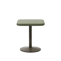 Стол La Forma (ех Julia Grup) Уличный стол Esilda зеленый из цемента и стали со столешницей 70х70 см арт. 263231