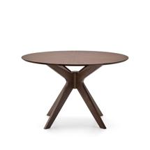 Стол La Forma (ех Julia Grup) Круглый стол Naanim из орехового шпона Ø 120 см арт. 252477