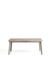 Стол La Forma (ех Julia Grup) Раздвижной уличный стол Izola из алюминия с бежевой отделкой, 185 (235) x 100 см арт. 482261