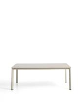 Стол La Forma (ех Julia Grup) Уличный стол Anafi из спеченного камня и бежевого алюминия 180 x 90см арт. 482784