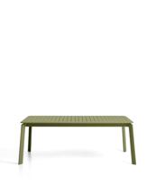 Стол La Forma (ех Julia Grup) Раздвижной уличный стол Brela из зеленого алюминия, 205(287) x 100 см арт. 482678