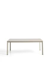 Стол La Forma (ех Julia Grup) Уличный стол Anafi из спеченного камня и бежевого алюминия 180 x 90см арт. 482784