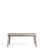 Стол La Forma (ех Julia Grup) Раздвижной уличный стол Izola из алюминия с бежевой отделкой, 185 (235) x 100 см арт. 482261