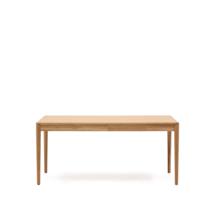 Стол La Forma (ех Julia Grup) Раздвижной стол Lenon из натурального массива дуба и шпона 160(240)x90 арт. 197571
