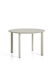 Стол La Forma (ех Julia Grup) Уличный стол Erice из алюминия и закаленного стекла цвета экрю, 120 см арт. 482237