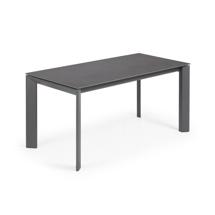 Стол La Forma (ех Julia Grup) Стол Atta 160 (220) x90 графит керамический арт. 055479