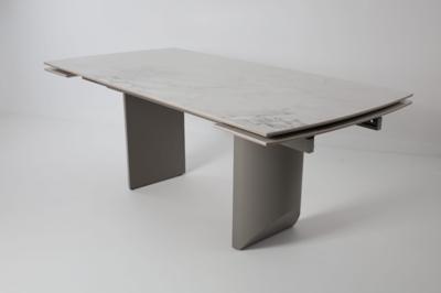 Стол М-СИТИ Стол ПУАНТО 200  BRECHA CREMA ELEGANCE, керамика / Латте каркас М-City арт. 480M05952