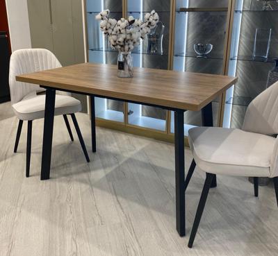 Стол М-СИТИ Стол КАНЗАС 120 ДУБ КУНЕО / Черный каркас М-City арт. 480M06047