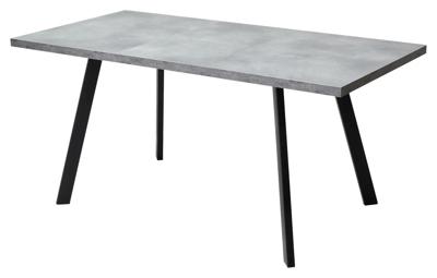 Стол М-СИТИ Стол BRICK M 120 Бетон Портленд/ Черный М-City арт. DEDBRICKMBETPORBLK120