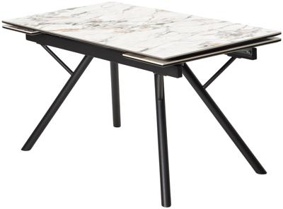 Стол М-СИТИ Стол ЛИБЕРТИ 180 Cold Jade, керамика / Черный каркас М-City арт. 480M05863