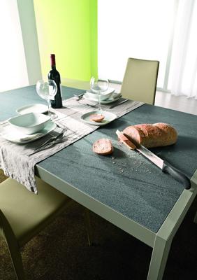 Стол М-СИТИ Стол LEO (42.55)120/170*80*Н75 см (М312/M312/ D006/D006 цвета лавовый камень) арт. 42.55.M312.M312.D006.D006