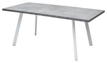Стол М-СИТИ Стол BRICK M 140 Бетон Портленд/ Белый М-City арт. DEDBRICKMBETPORWHT140