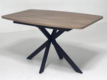 Стол М-СИТИ Стол ARKANSAS 130 Бетон Портленд / Черный М-City арт. 462M06144