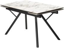 Стол М-СИТИ Стол ЛИБЕРТИ 180 цвет Ледяной нефрит (Cold Jade), керамика / Черный каркас арт. 480M05863