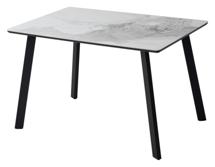 Стол М-СИТИ Стол ТИК ТАК 120 цвет PANDORA LIGHT Пандора, керамика / Черный каркас арт. 480M06131