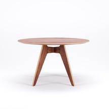 Стол Poiat LAVITTA ROUND TABLE 120 CM - 4 LEGGED WALNUT