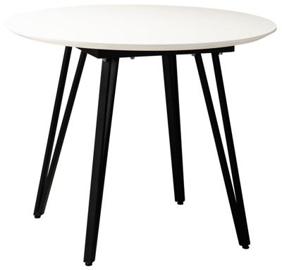 Стол R-Home Стол Диего d960 белый со скосом арт. 41042504h_R_бел