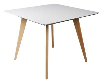 Стол R-Home Стол Лунд квадратный 960*960 Мрамор Бьянко арт. 40033006h_мрб
