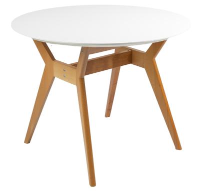 Стол R-Home Стол Нарвик круглый д.860 Белый арт. 40033017h_бел