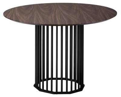 Стол R-Home Стол обеденный Patrik  д.110 Американский орех /Чёрный муар арт. 41031142h