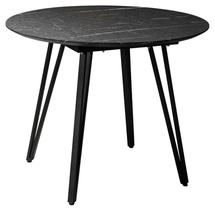 Стол R-Home Стол Диего d860 мрамор графит со скосом арт. 41042501h_R_мргр