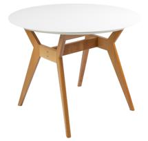 Стол R-Home Стол Нарвик круглый д.860 Белый арт. 40033017h_бел