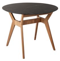 Стол R-Home Стол Нарвик круглый д.860 Мрамор Графит арт. 40033017h_мргр