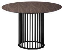 Стол R-Home Стол обеденный Patrik  д.110 Американский орех /Чёрный муар арт. 41031142h