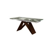 Стол Schuller Mika Обеденный стол раздвижной коричневый 160/220 арт. 293008