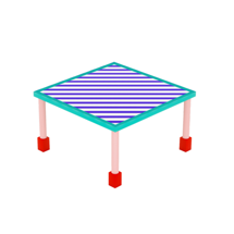 Стол Seletti Обеденный стол Supertable Blue Stripes арт. 16527
