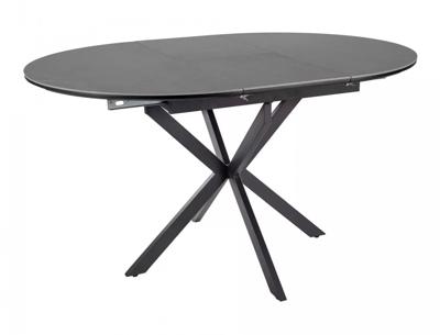Стол Signal Стол обеденный Signal GASTON Ceramic 100 раскладной (серый/черный мат) арт. GASTONSZC100