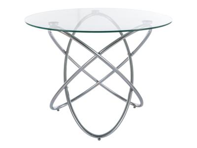 Стол Signal Стол обеденный Signal ORBIT 100 (прозрачный/хром) арт. ORBITTCHFI100