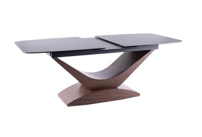 Стол Signal Стол обеденный Signal DOLCE CERAMIC раздвижной (эффект серого мрамора/орех) арт. DOLCESZOR180