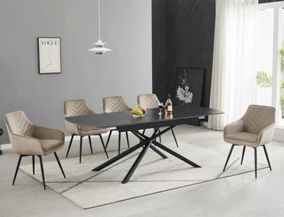 Стол Signal Стол обеденный Signal VECTOR Ceramic 180 (черный/черный) арт. VECTORC180