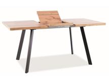 Стол Signal Стол обеденный Signal BRICK 120 раскладной (дуб артизан/черный) арт. BRICKDAC120