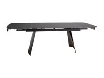Стол Signal Стол обеденный Signal BACARDI 160 раскладной (черный/черный) арт. BACARDIC160