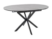 Стол Signal Стол обеденный Signal GASTON Ceramic 100 (белый/черный) арт. GASTONBC100