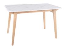 Стол Signal Стол обеденный Signal MARCUS 120 (эффект белого мрамора/дуб) арт. MARCUSBMAD120