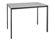 Стол Signal Стол обеденный Signal MARIO 100 (эффект белого мрамора/черный) арт. MARIOBMAC100